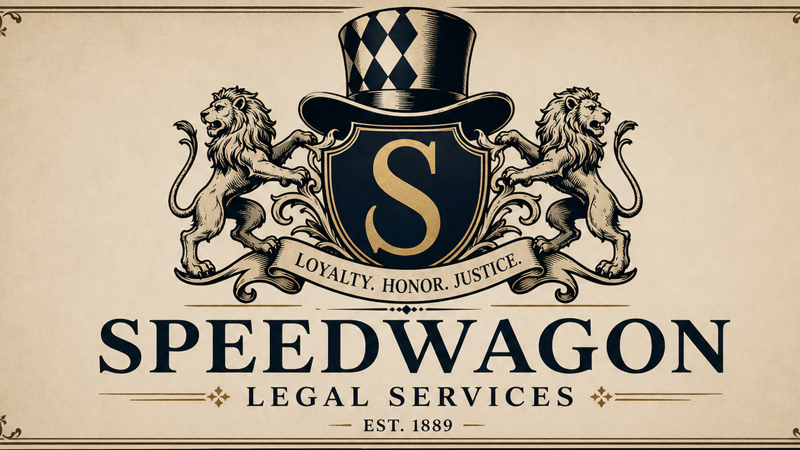 Speedwagon Legal Servicesのバナー