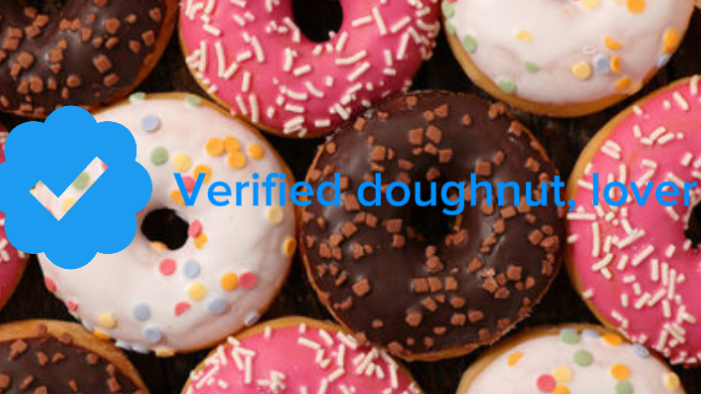 Verified donut lover'sのバナー