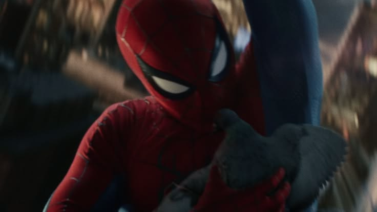 Spider man new dayのバナー