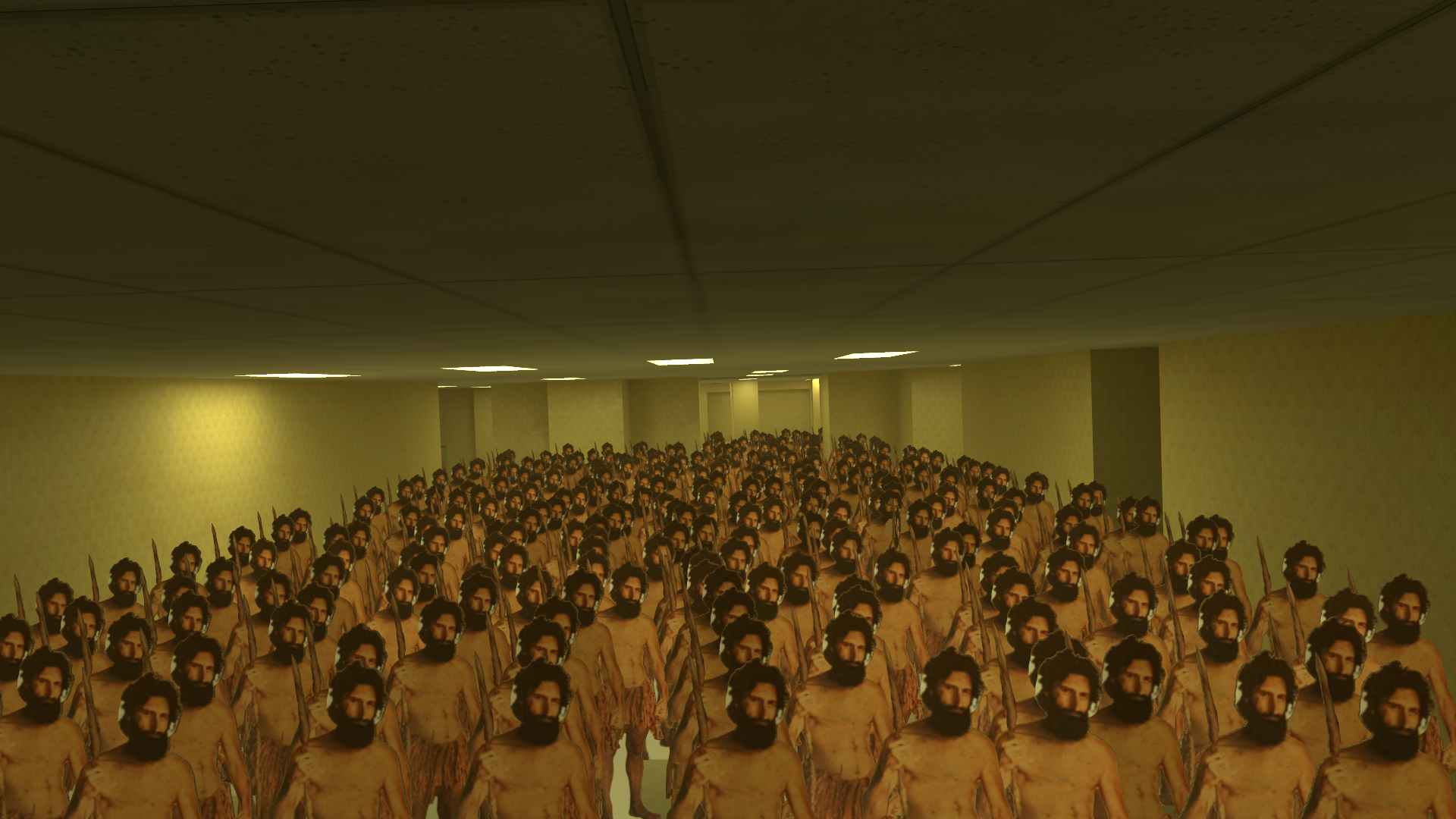 Backrooms Caveman Armyのバナー
