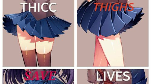 Holy Thighsのバナー