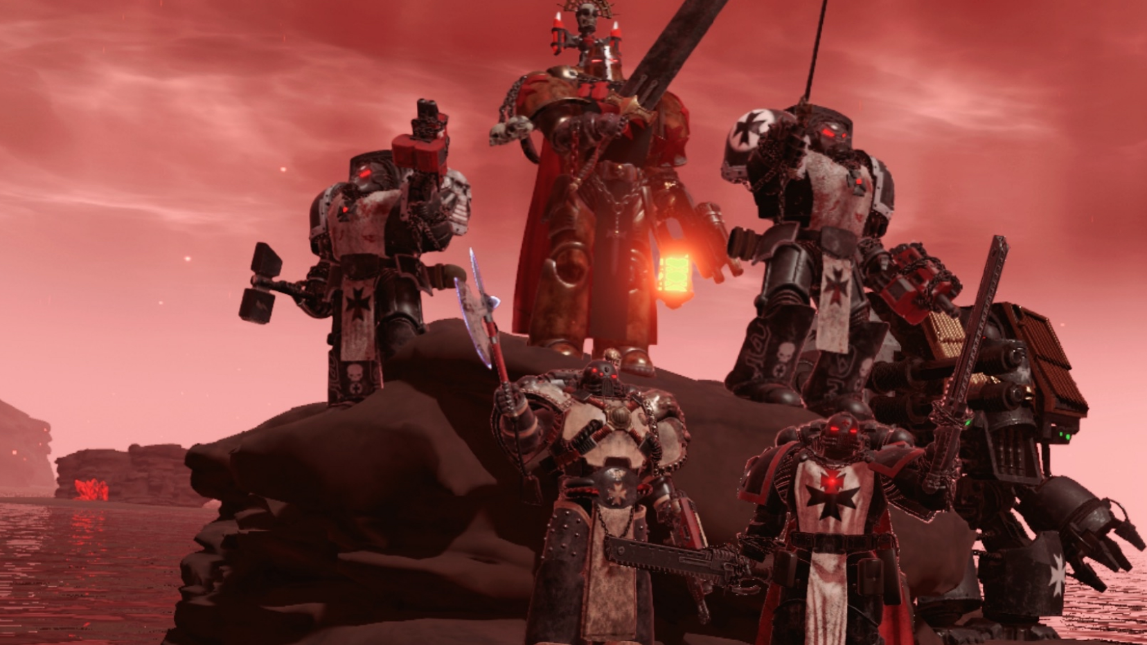 Dorns Crusaders Black Templarsのバナー
