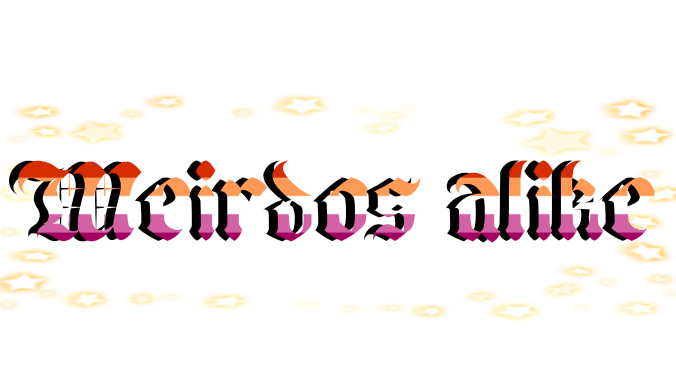 Weirdos alikeのバナー