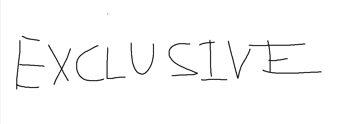 EXCLUSIVEのバナー