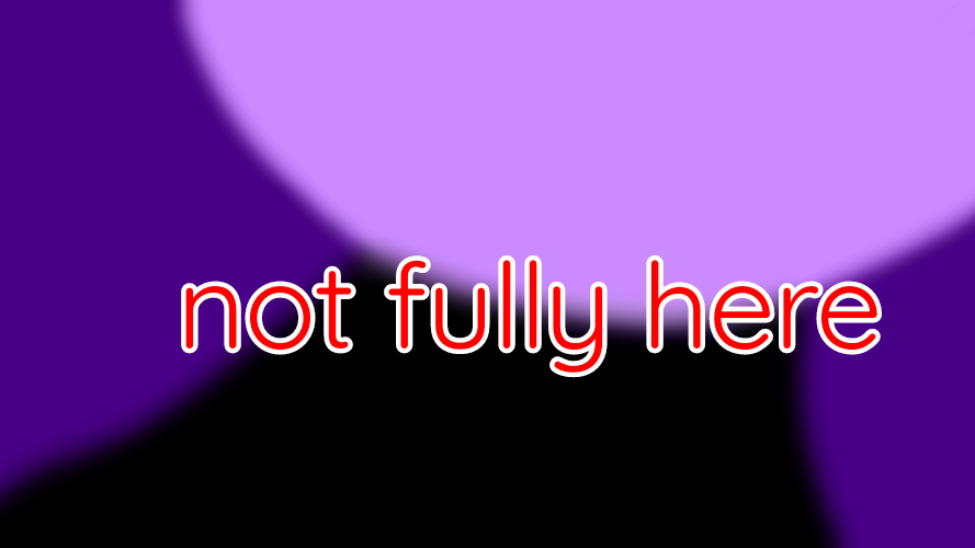 Not fully hereのバナー