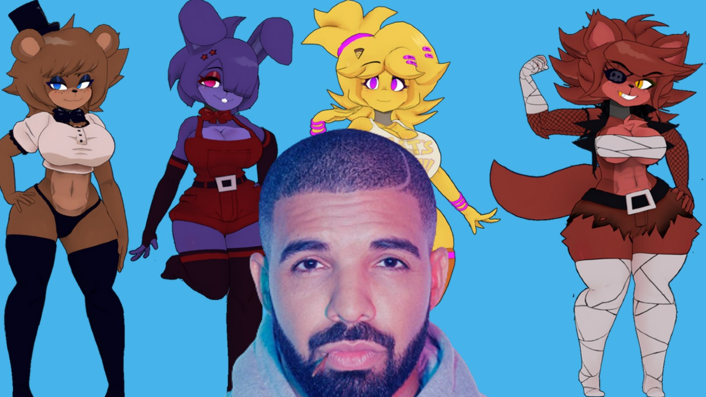 Drake hit rapper kun's Fnia harem
