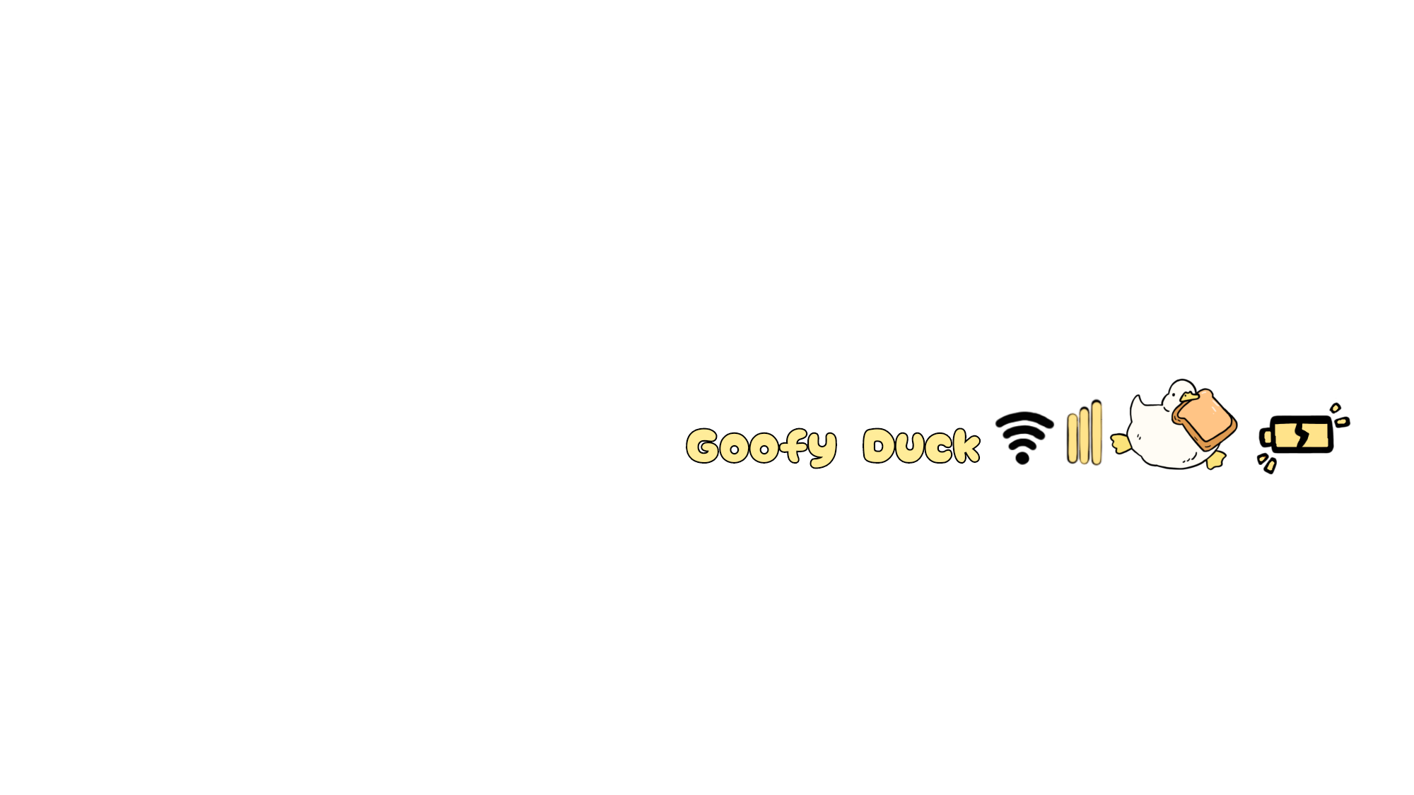 Goofy Duck