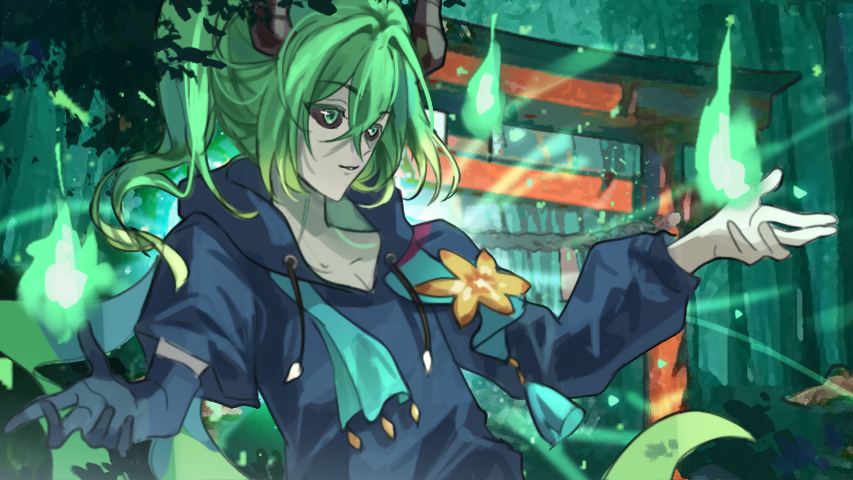 Polomon's forest of the afterlifeのバナー