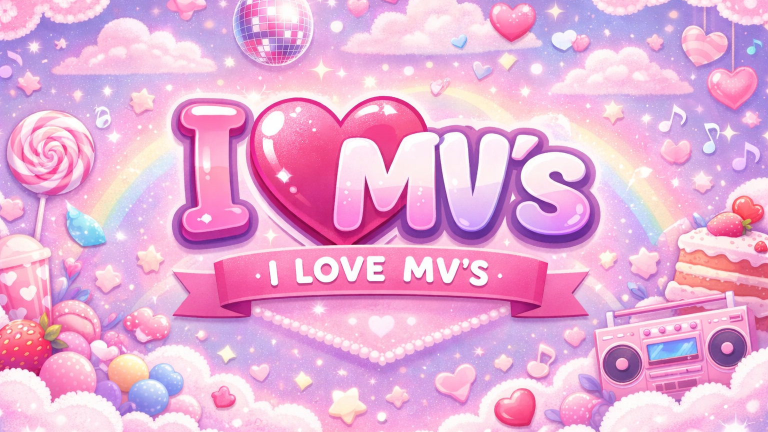 I love MVsのバナー