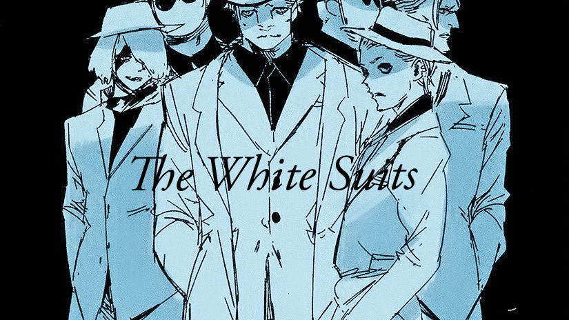 The white suits
