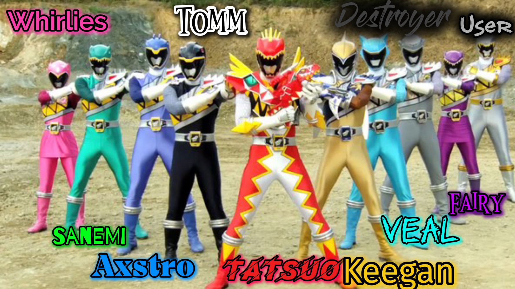 The Almighty Rangersのバナー