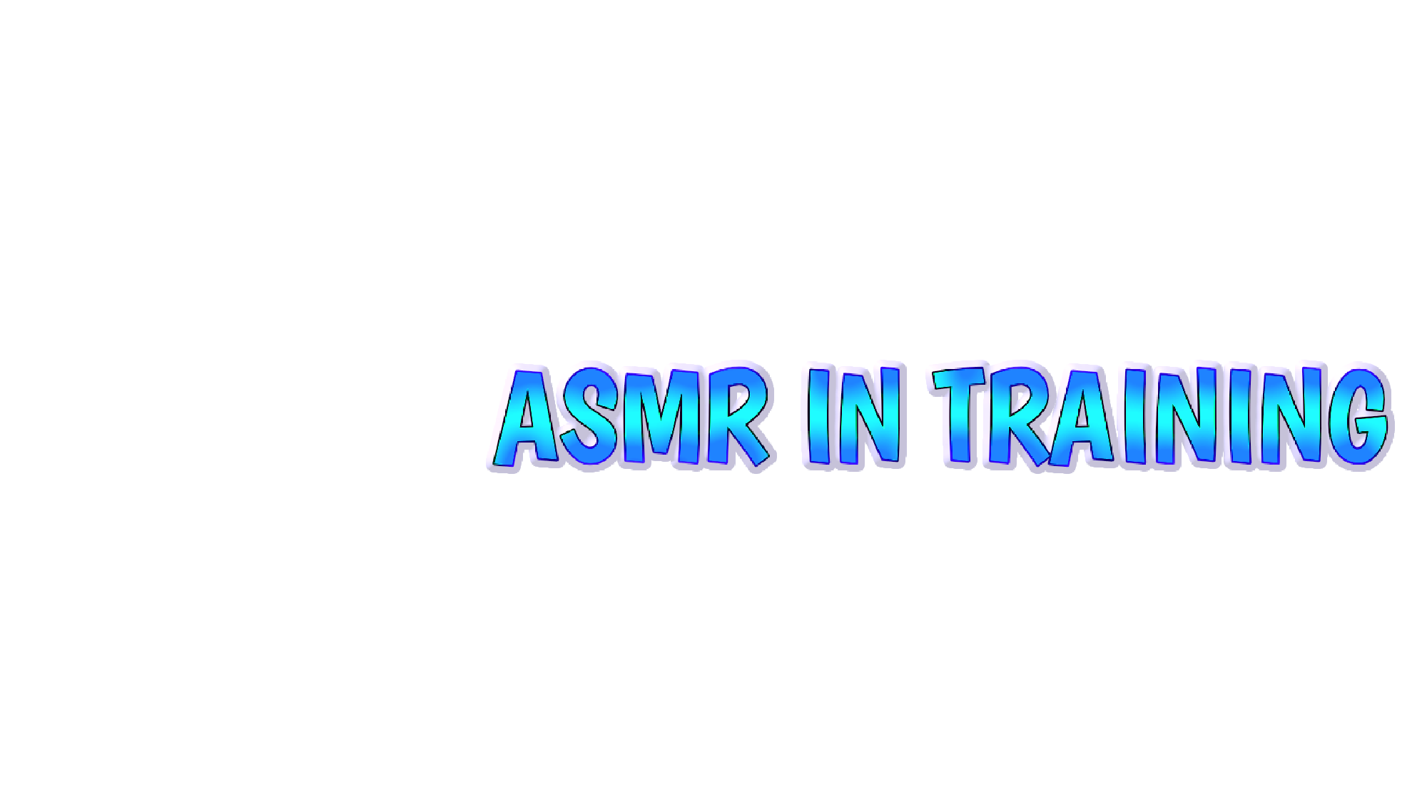 Asmr in trainingのバナー