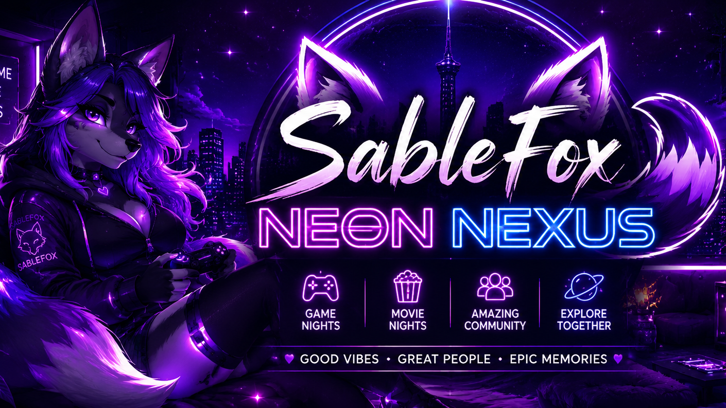 SableFox Neon Nexusのバナー