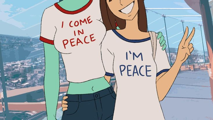 I'm peaceのバナー