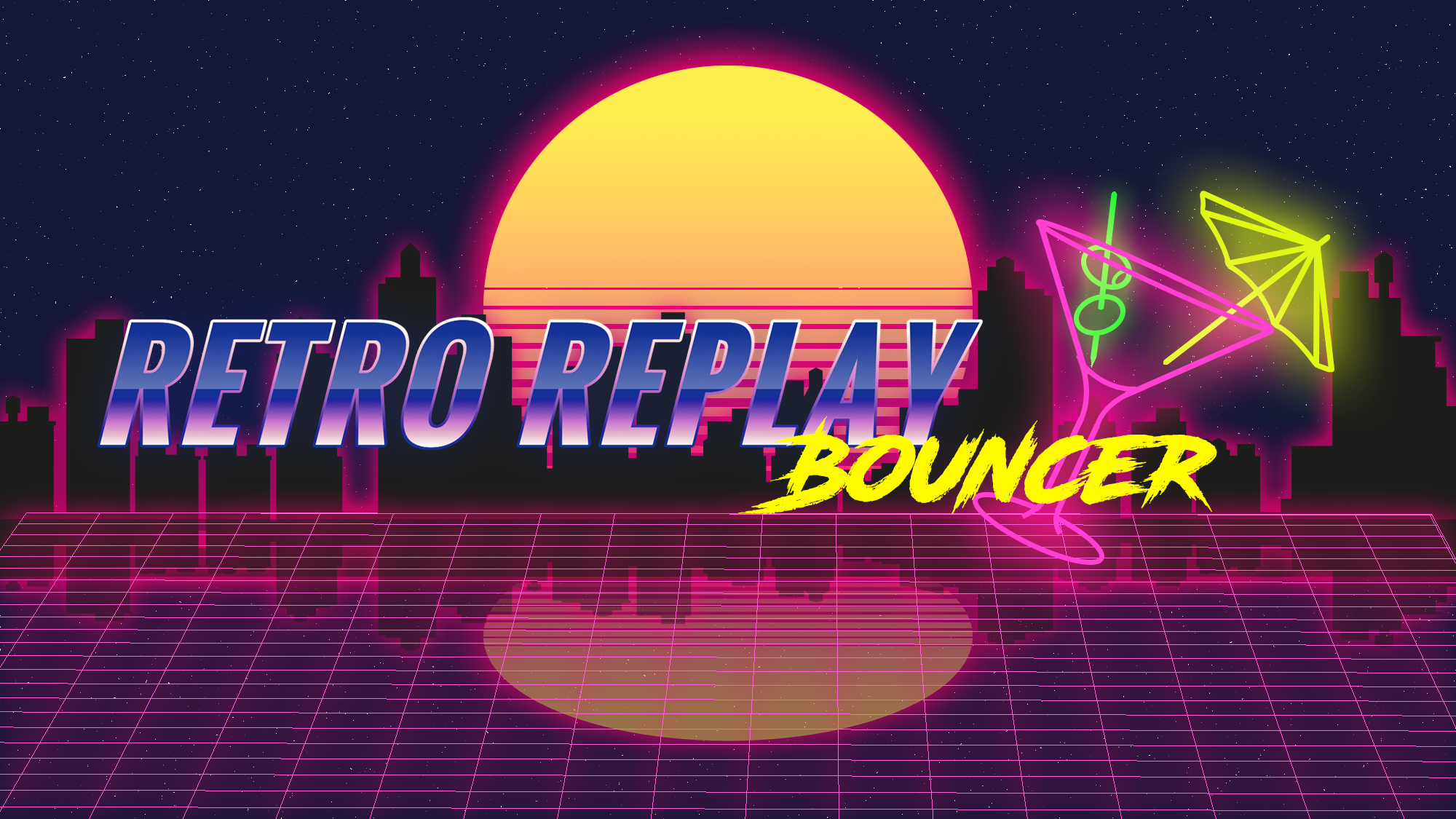Retro Replay Bouncersのバナー