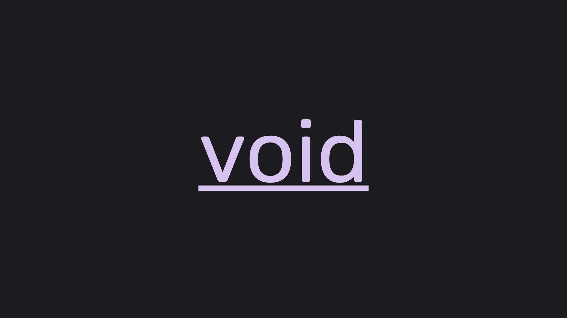 voidのバナー