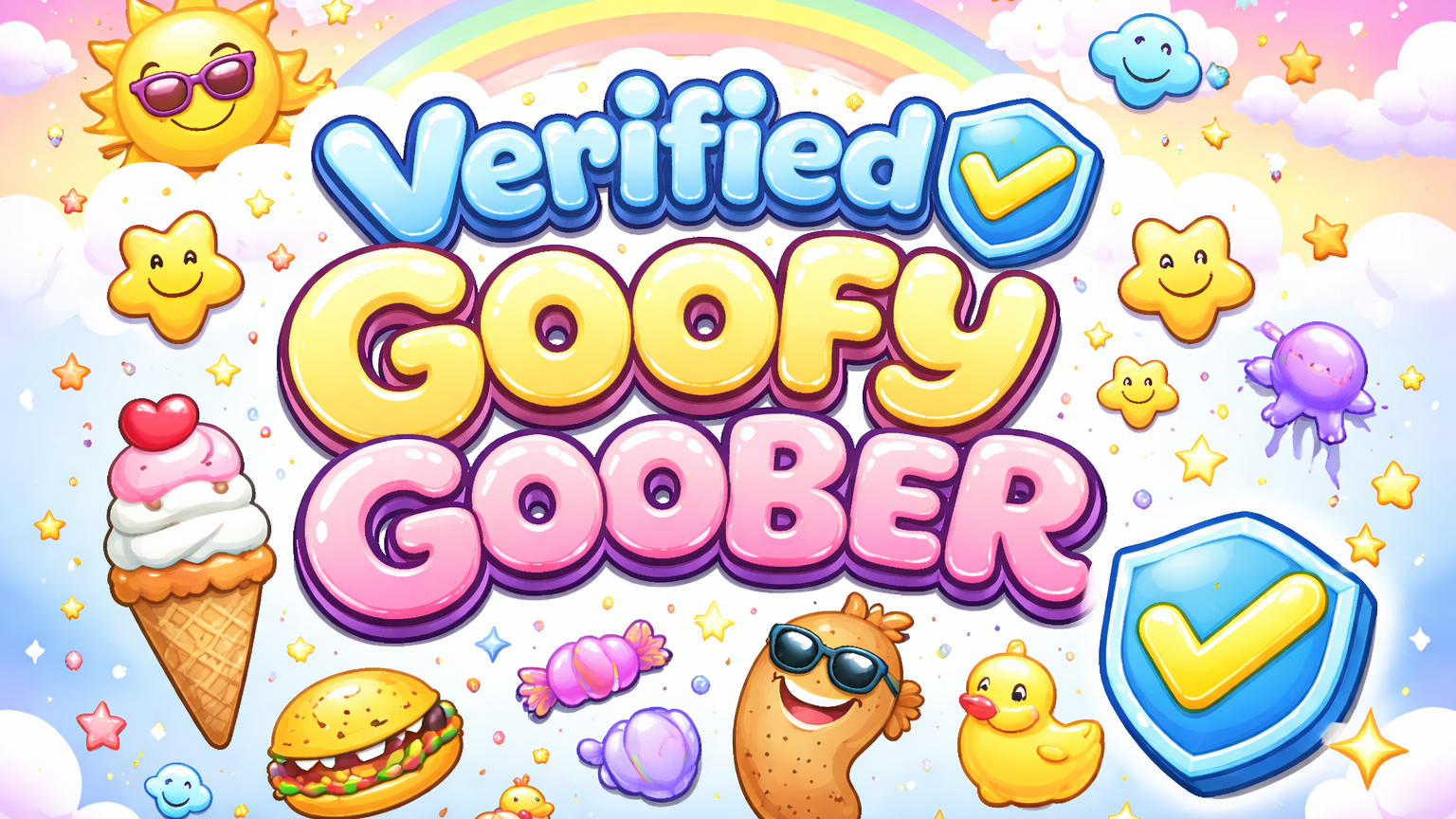 Verified Goofy Gooberのバナー