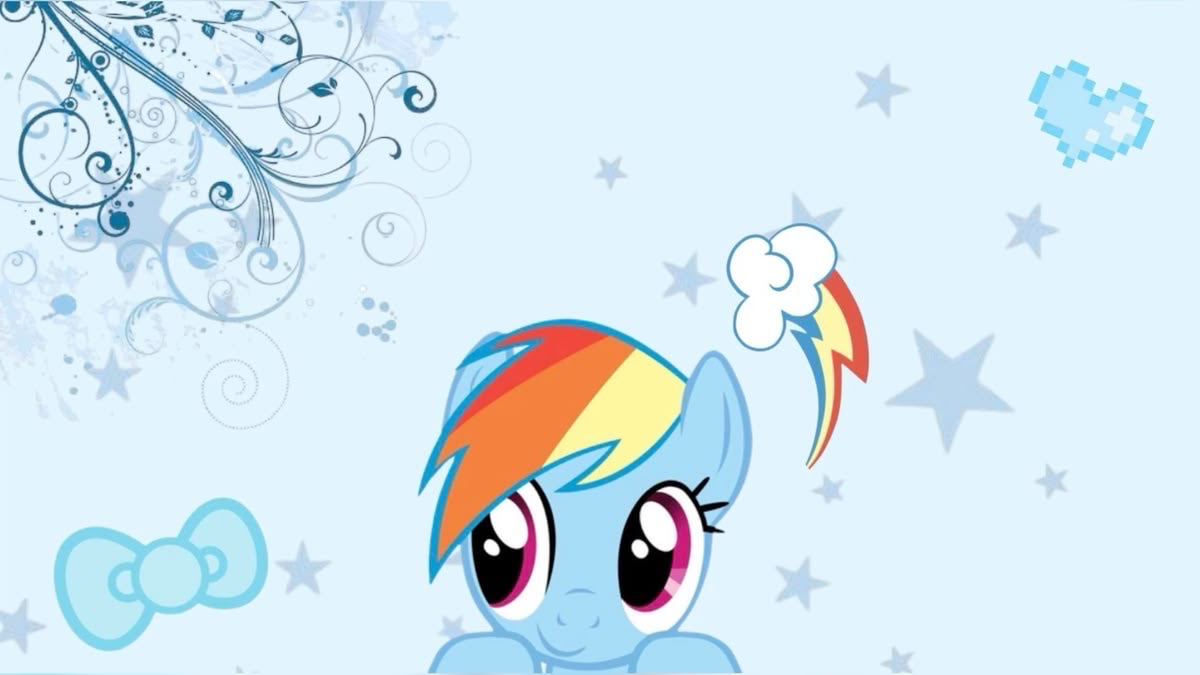 Rainbow Dashのバナー