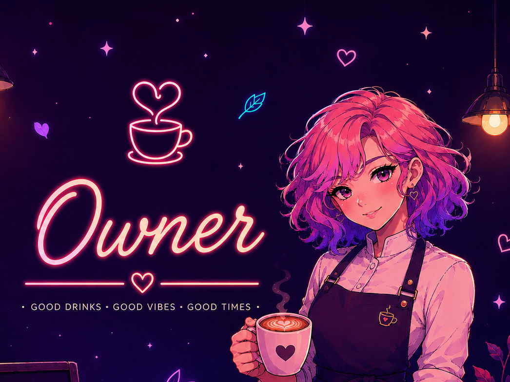 Cozy Café Owner