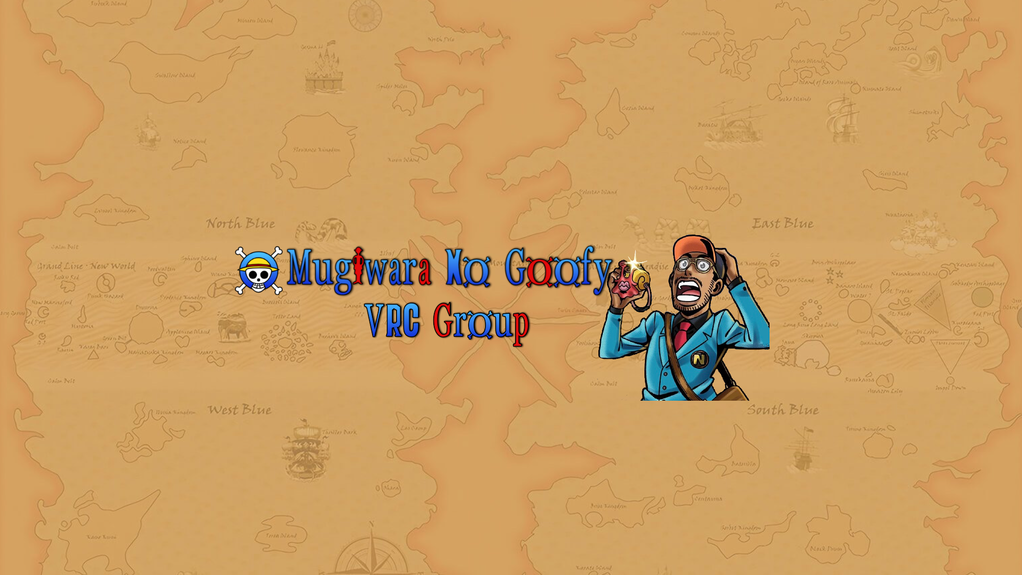 Official Mugiwara No Goofy VRC Groupのバナー