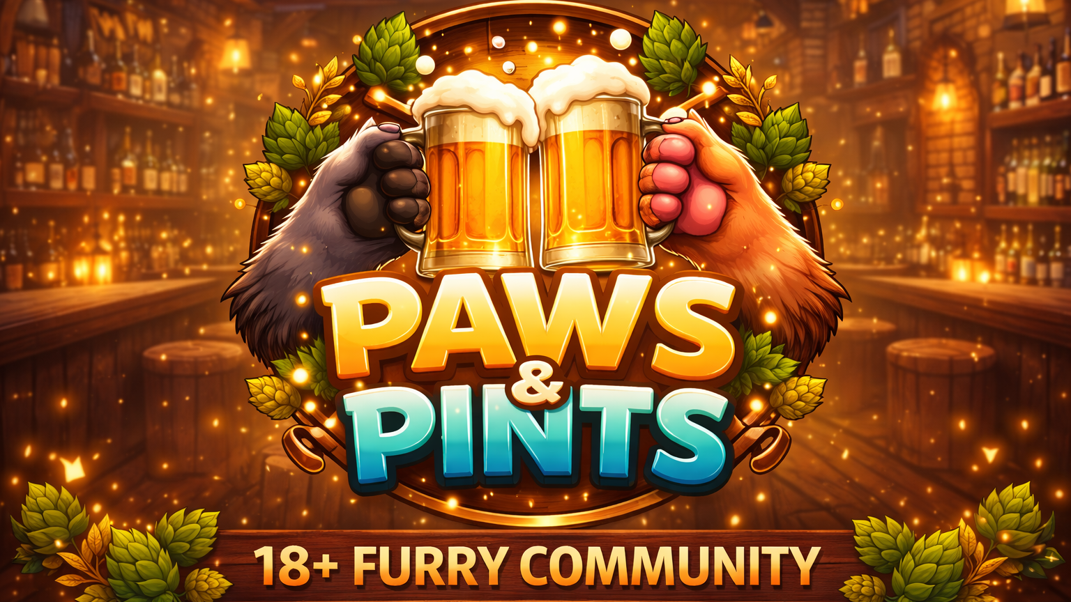 Paws And Pintsのバナー