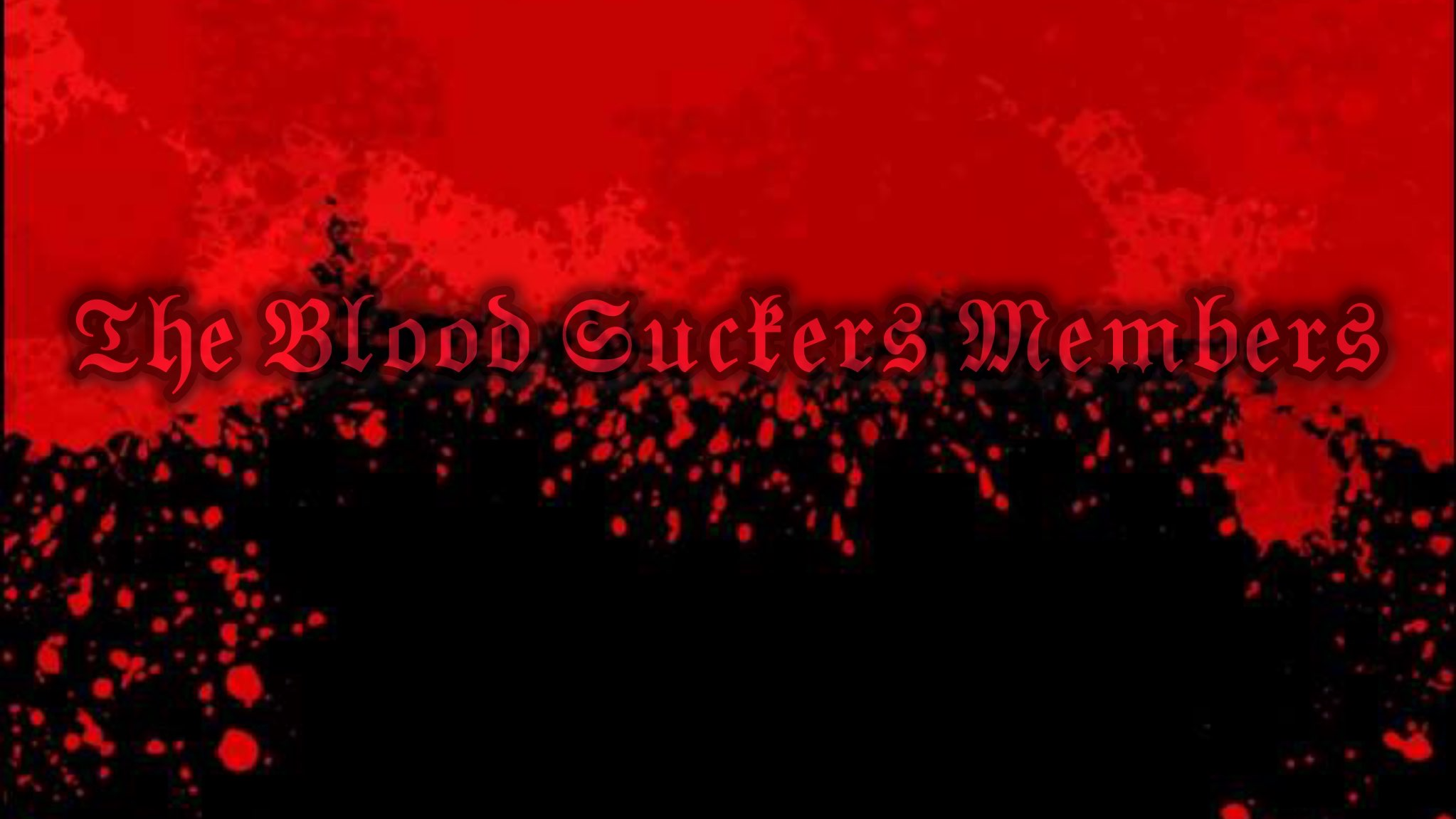 The blood suckersのバナー