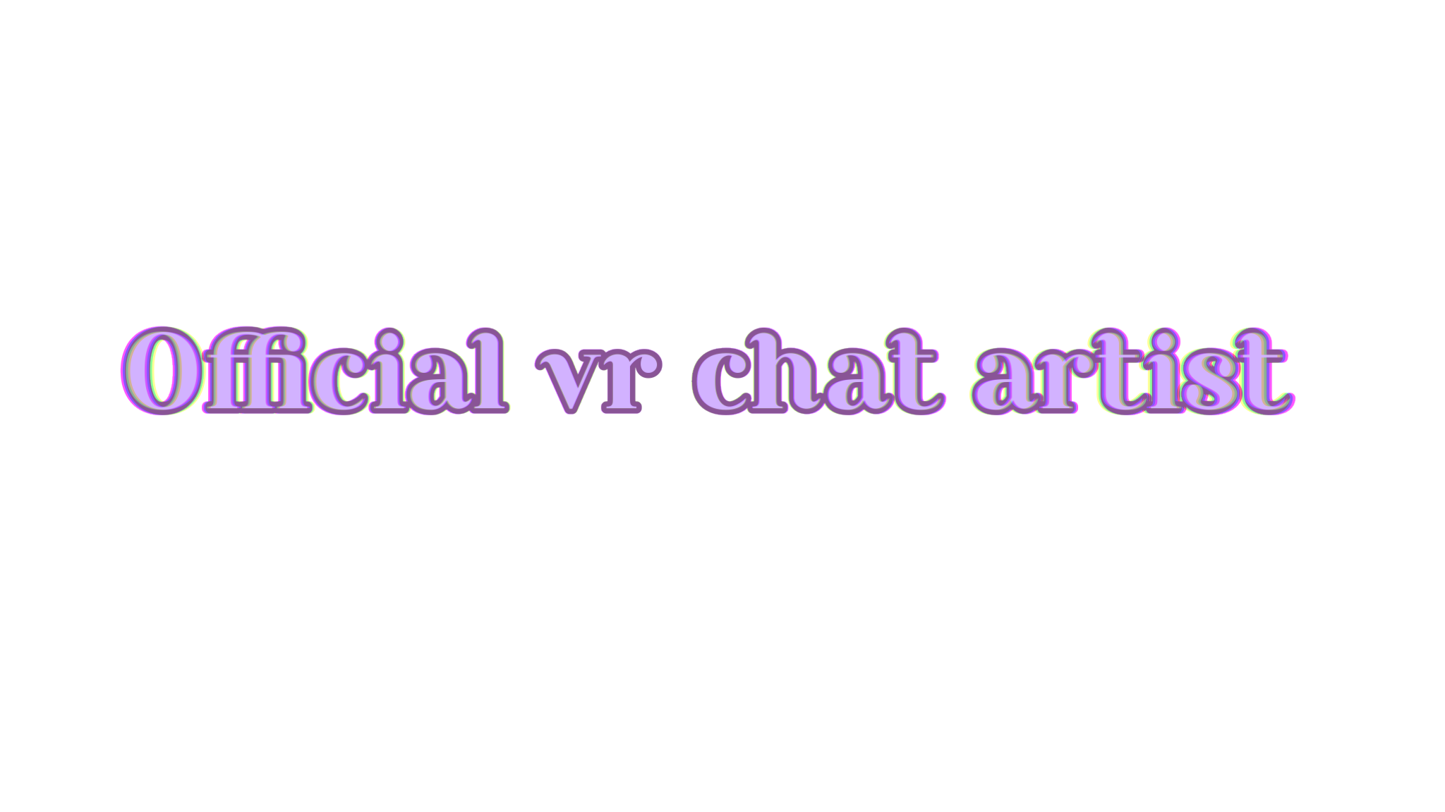 Vrchat artist platformのバナー