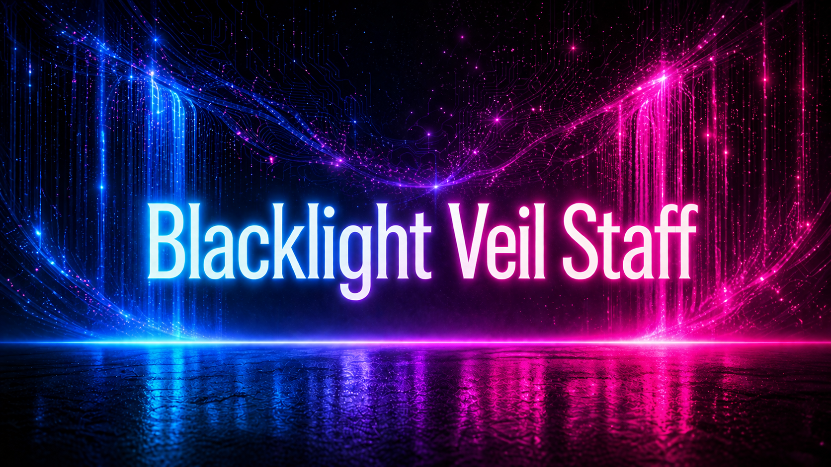 BlackLightVeil Staffのバナー