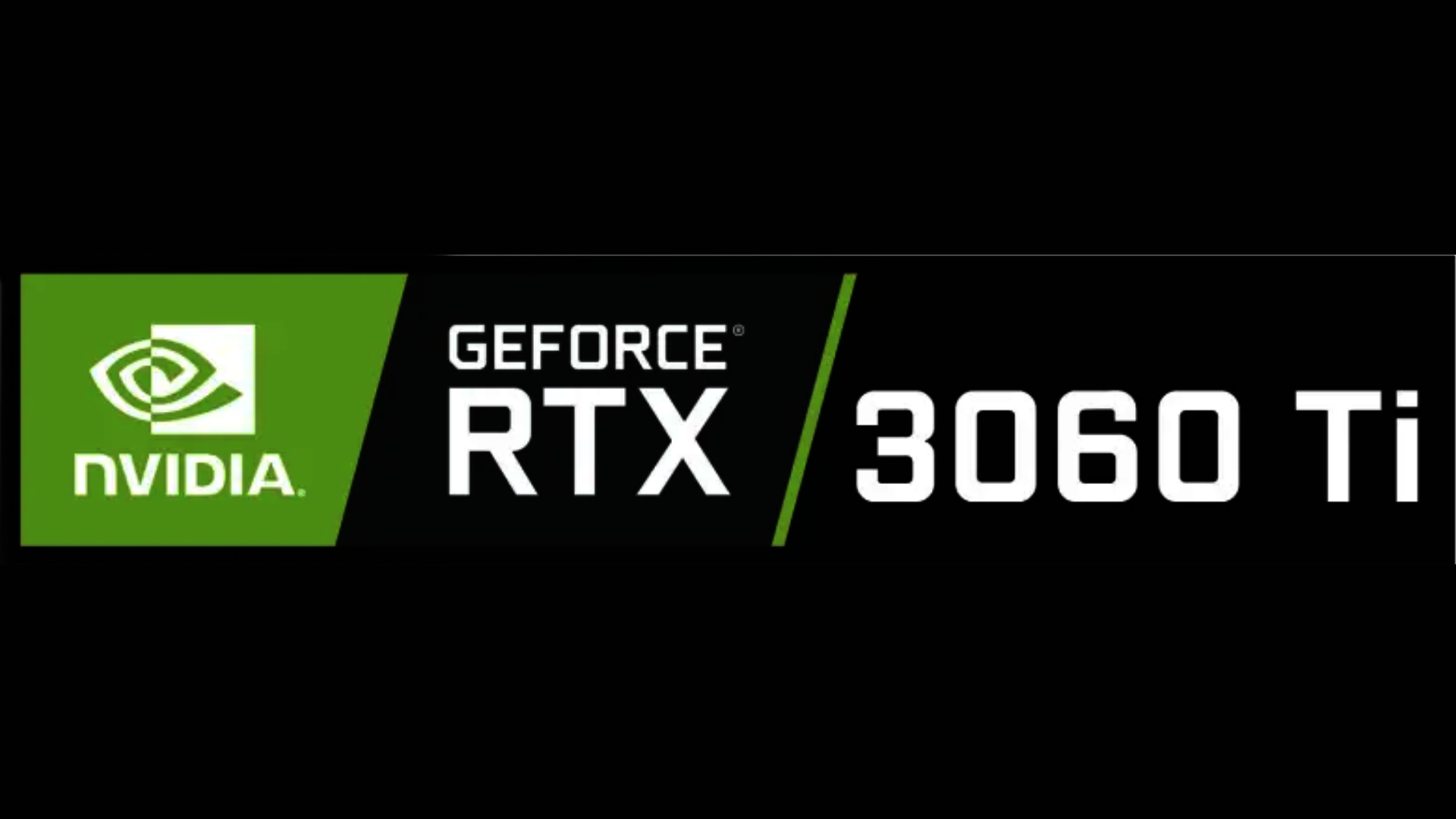GeForce RTX3060 Tiのバナー