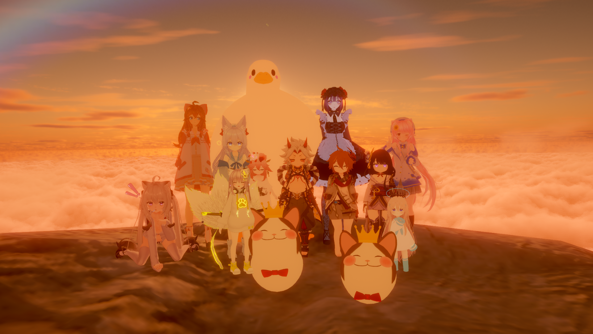 A loving family