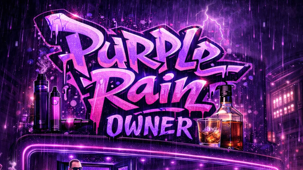 Purple Rain ownerのバナー