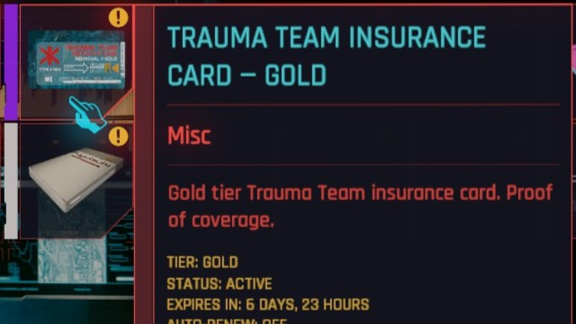 Gold Package Trauma Team Coverage