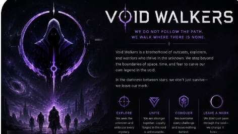 voidwalkers staffのバナー