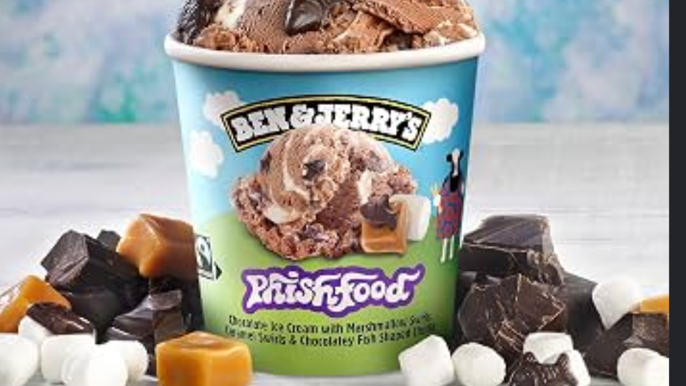Phish food ice cream