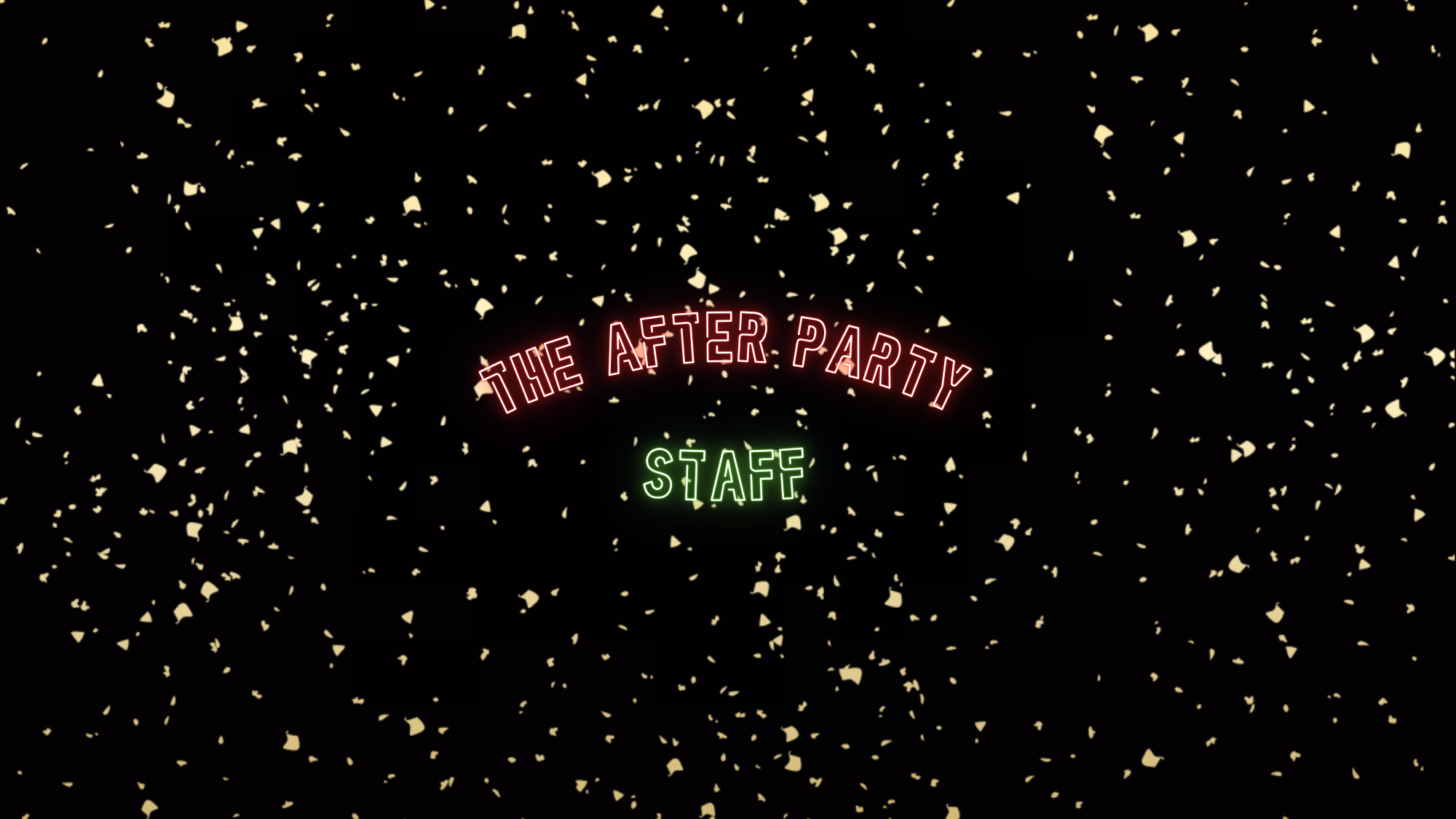 The After Party STAFFのバナー
