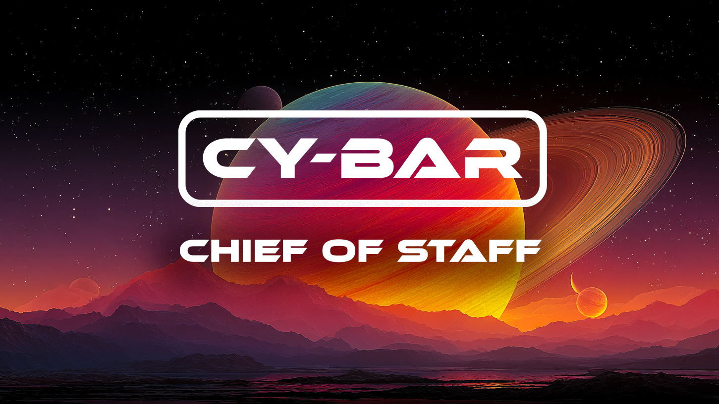 Cy-bar Chief of Staffのバナー