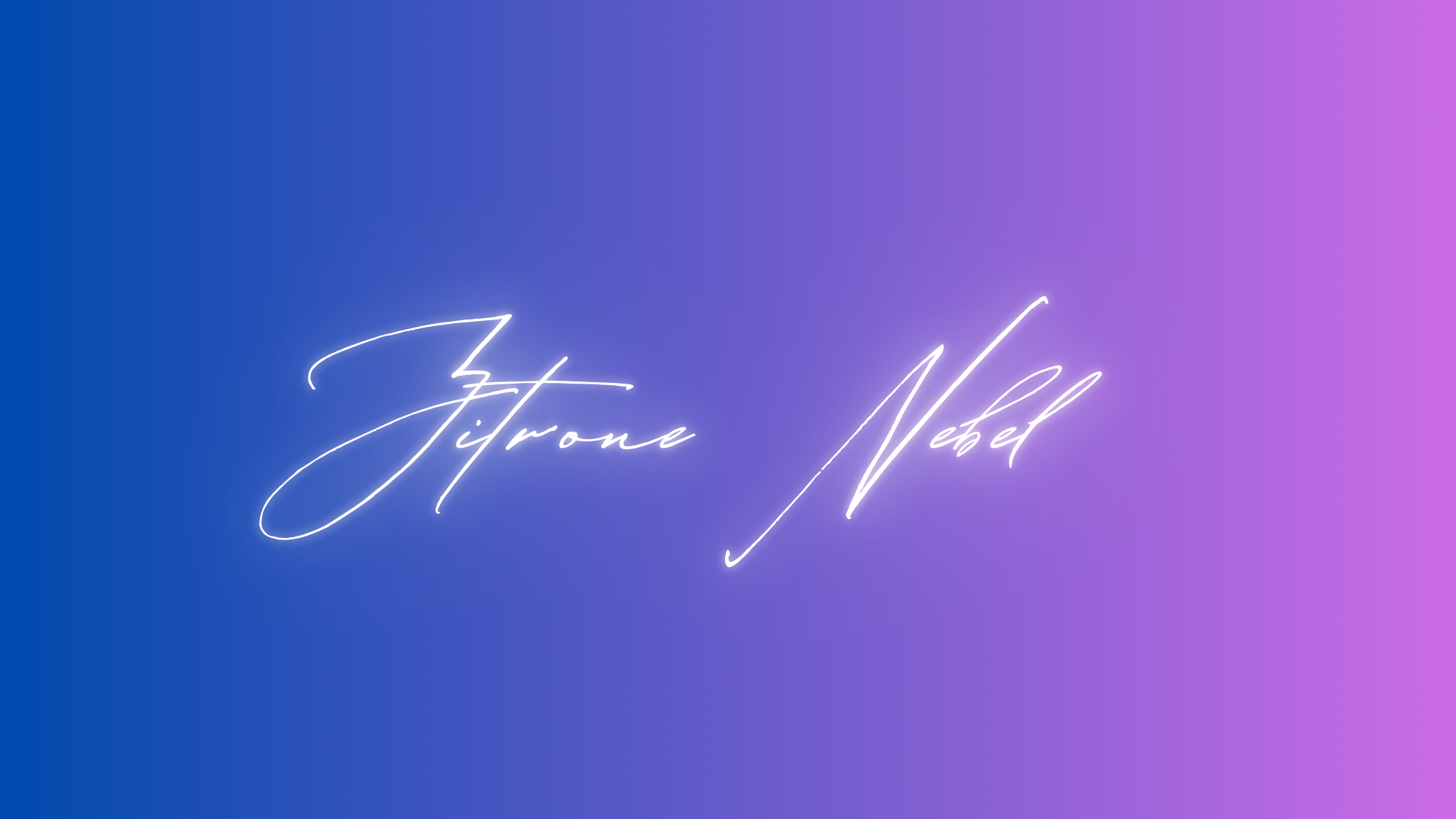 Zitrone Nebelのバナー