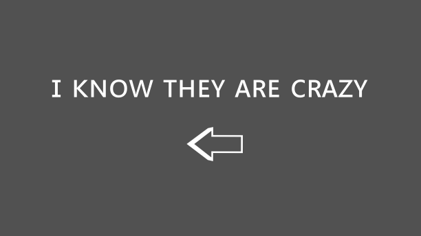 I know they crazyのバナー