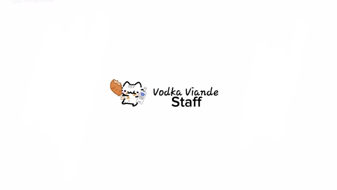 Vodka viande staffのバナー