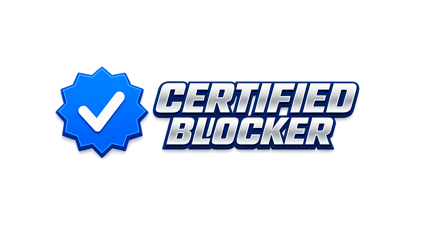 Certified Blockerのバナー