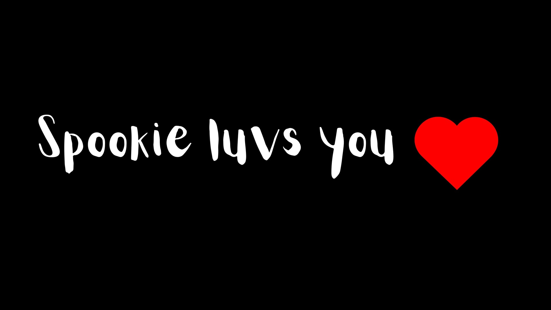 Spookie luvs youのバナー