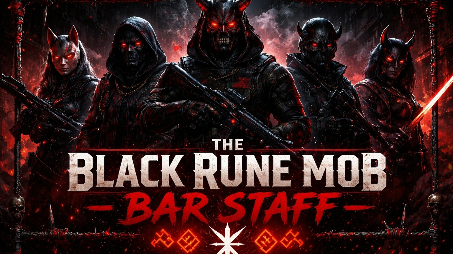 Black rune staffのバナー