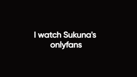 Sukuna's only fans