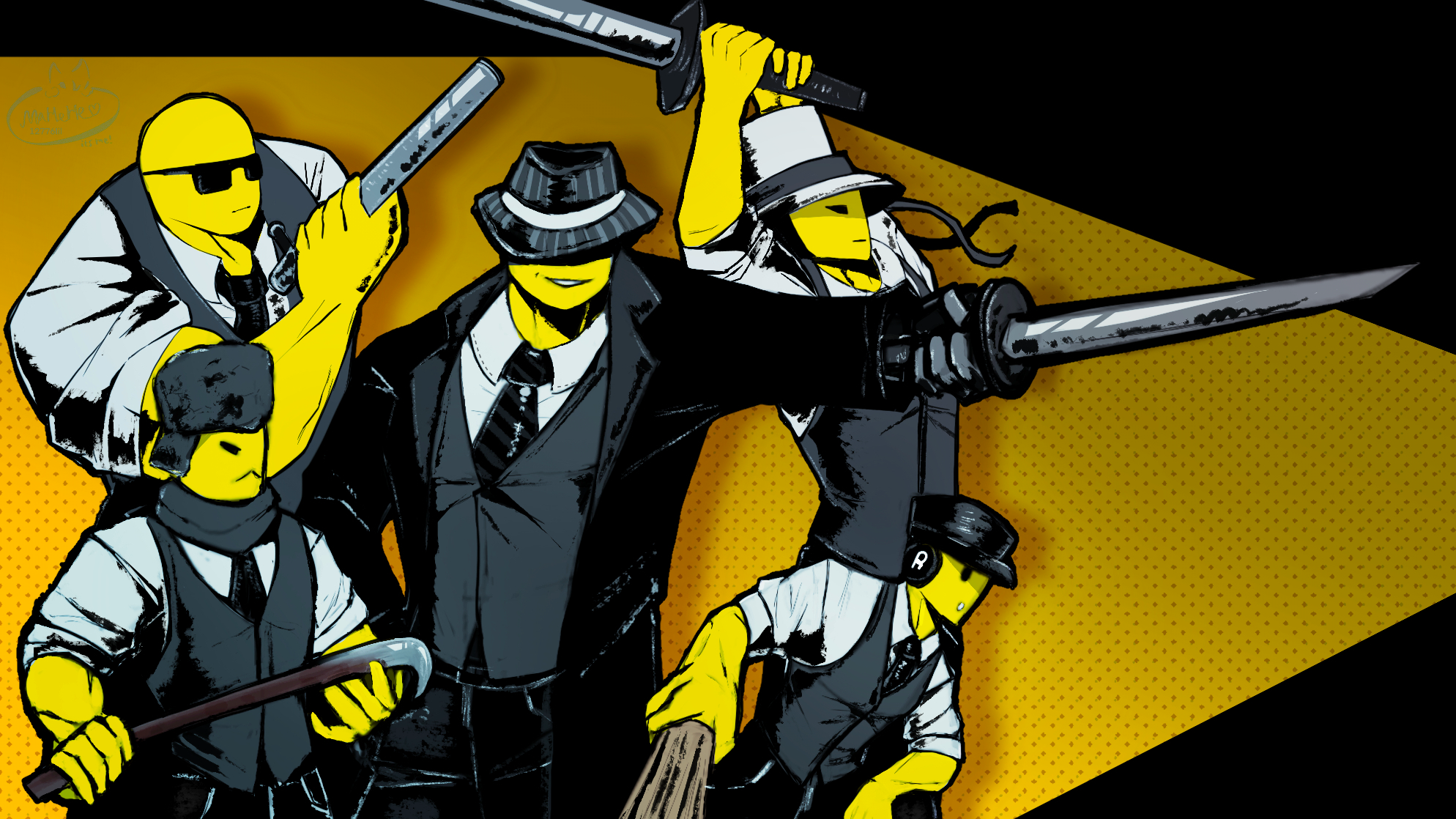 The debt collectorsのバナー
