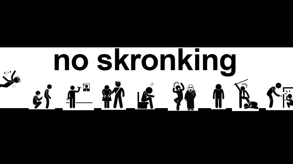 No Skronkingのバナー