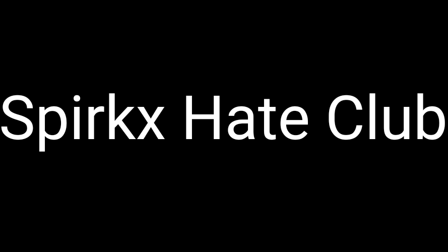 HATE SPIRKX 'のバナー
