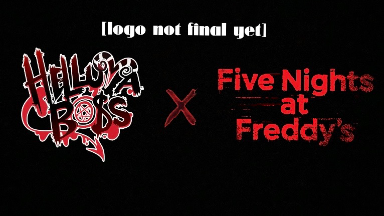 Helluva Boss x FNaF fan collab seriesのバナー