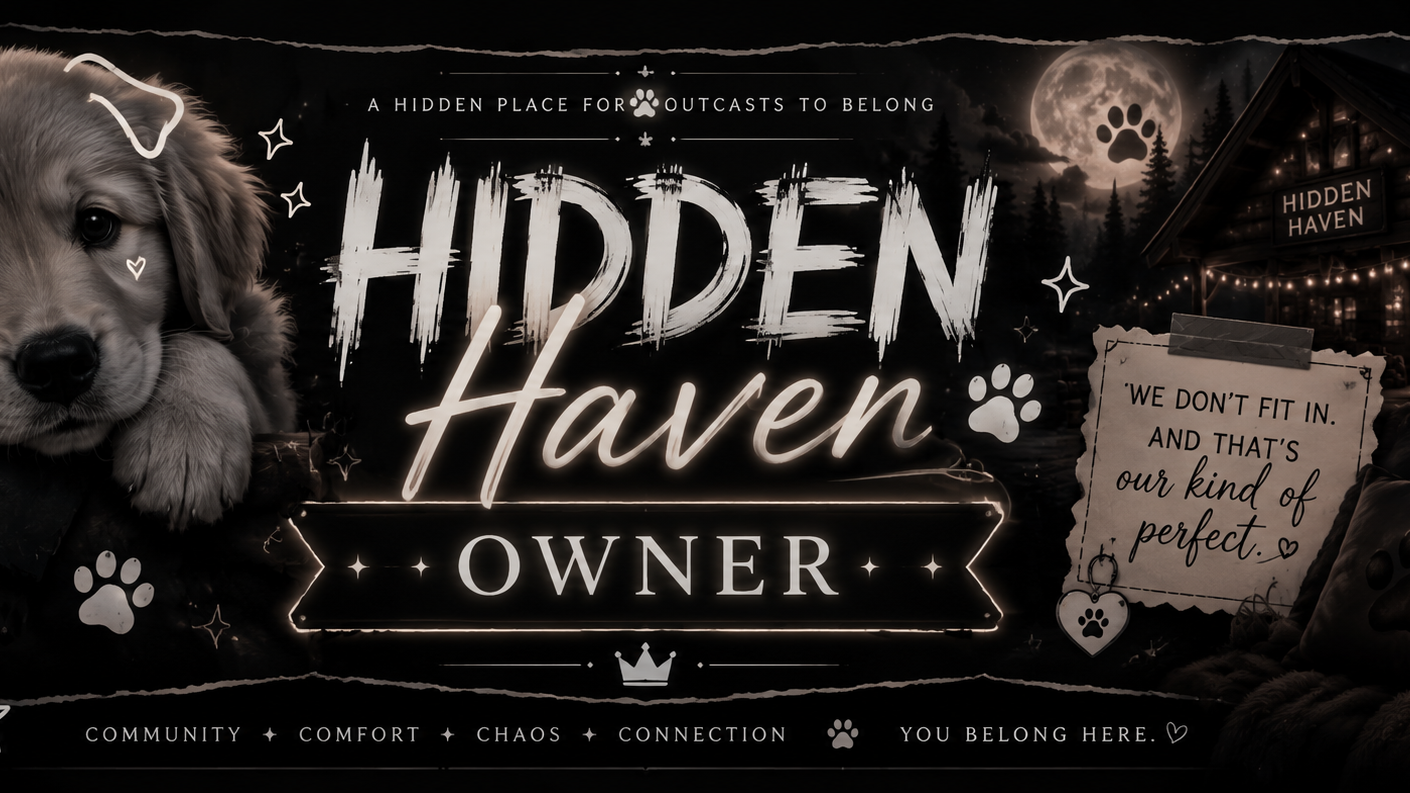Hidden haven ownerのバナー