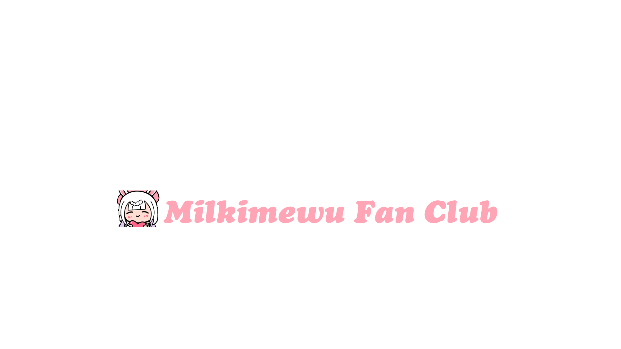 Milkimewu fan clubのバナー