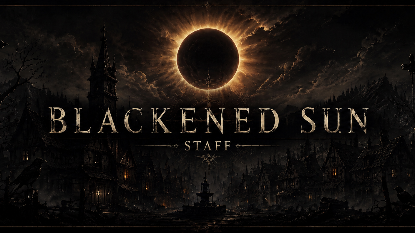 Blackened Sun Staffのバナー
